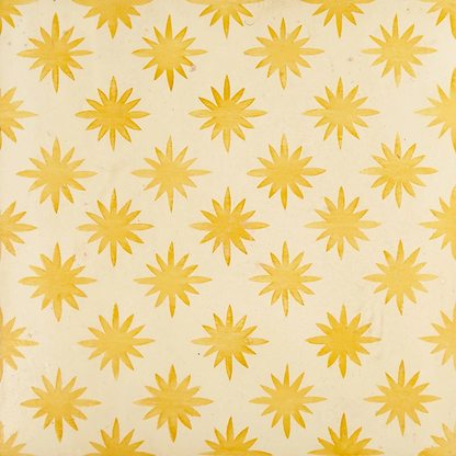 Neisha Crosland Atlas Pine Flower Buttercup - Hyperion Tiles