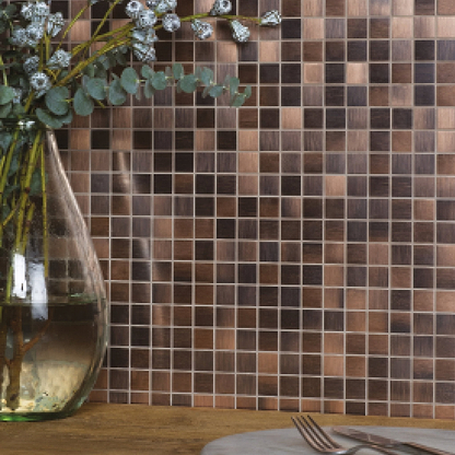 Aurelio Copper Mosaic - Hyperion Tiles