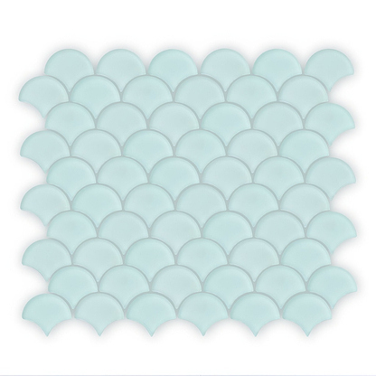 Aurora Fan Green Mosaic - Hyperion Tiles