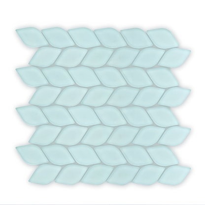 Aurora Leaf Green Mosaic - Hyperion Tiles