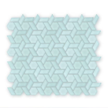 Aurora Woven Green Mosaic - Hyperion Tiles
