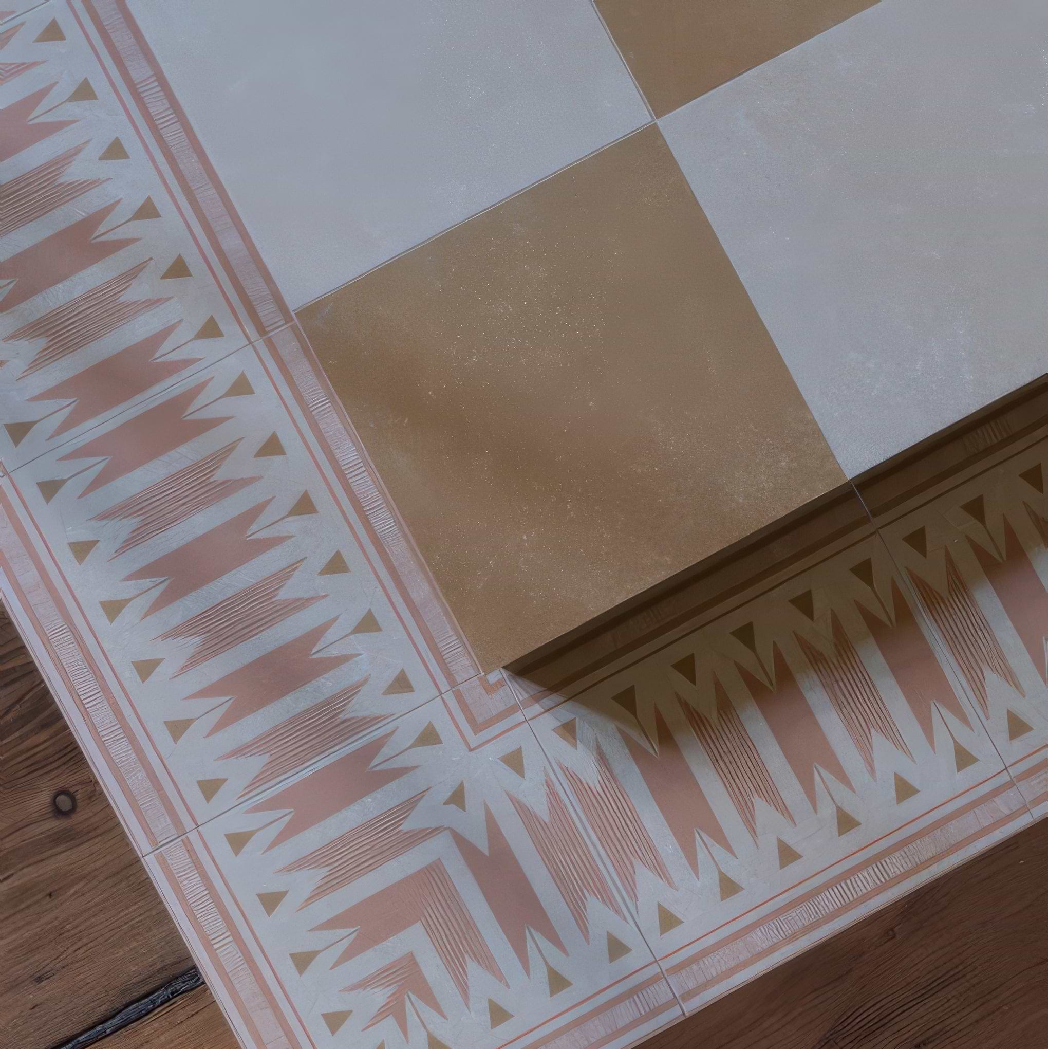Adventuras Ochre Field Porcelain By Hyperion Tiles