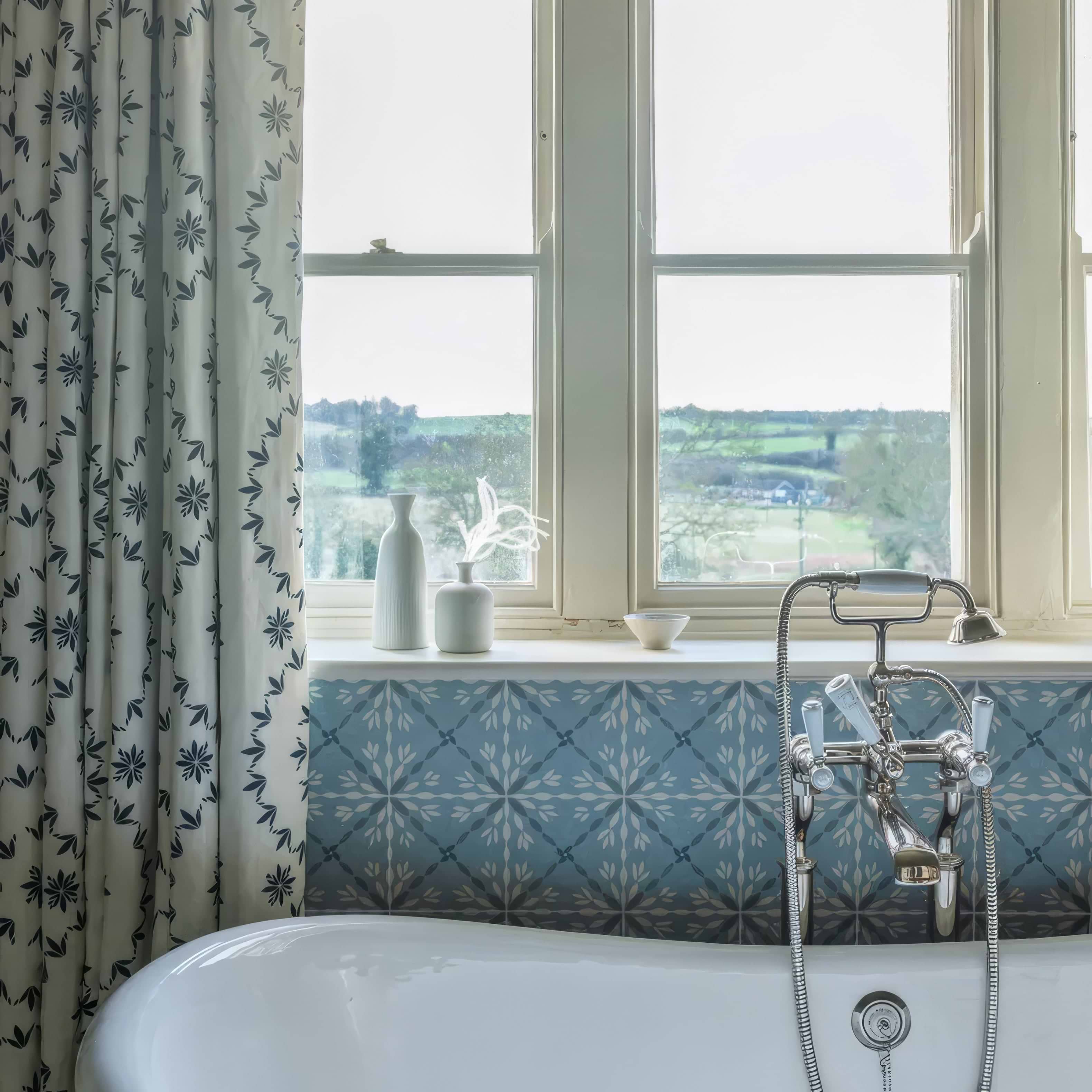 Adventuras Porto Blue Porcelain | Hyperion Tiles