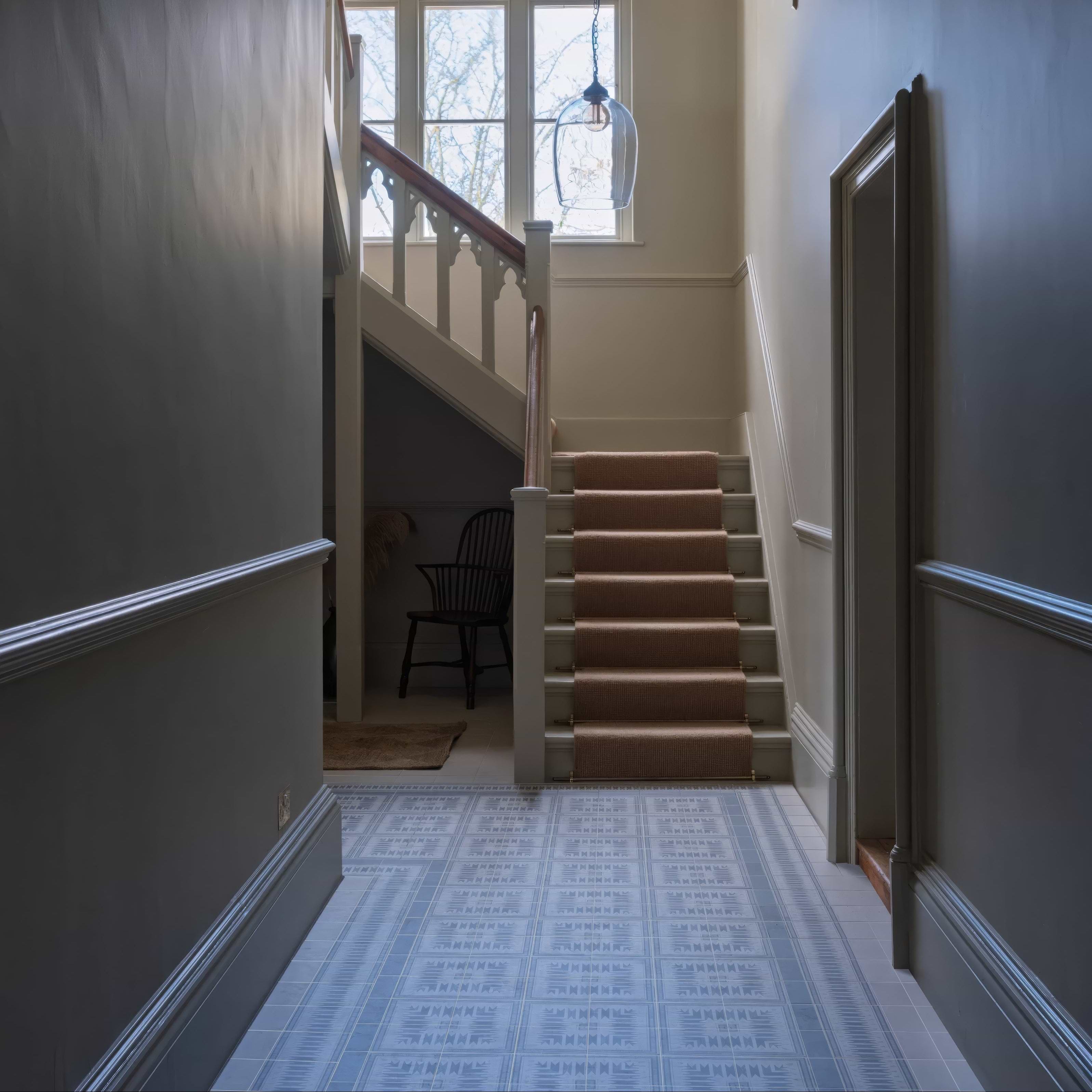 Adventuras Ziggy Corner Blue Porcelain | Hyperion Tiles