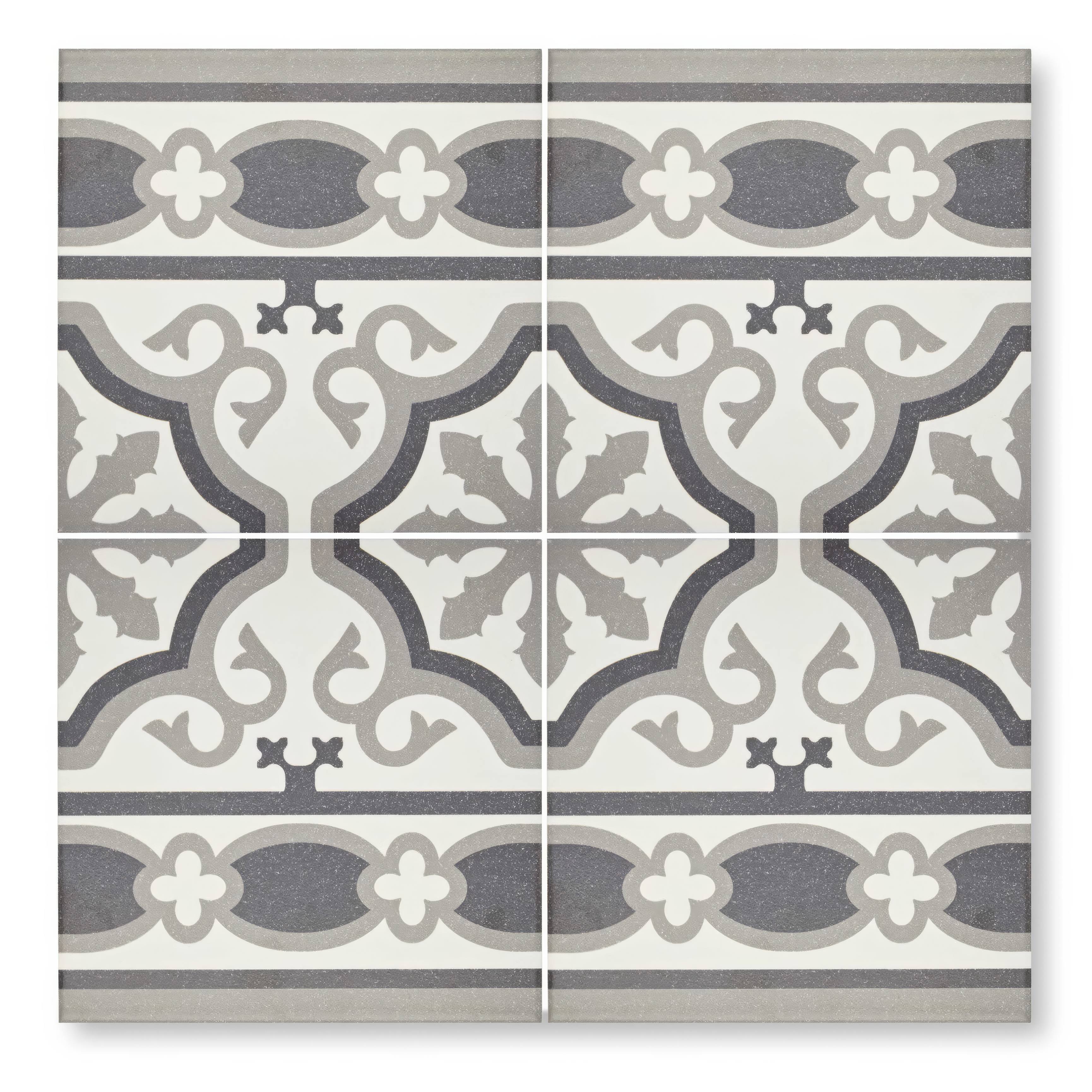 Abbey Waverley Border - Hyperion Tiles - Fired Earth