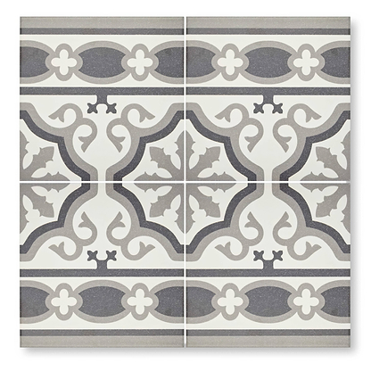 Abbey Waverley Border - Hyperion Tiles - Fired Earth