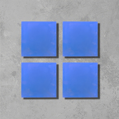 Azure Blue Square Tile - Hyperion Tiles