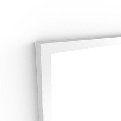 Docklands Rectangular Mirror 50x80cm White - Hyperion Tiles