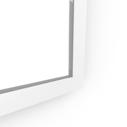 Docklands Rectangular Mirror 50x80cm White - Hyperion Tiles