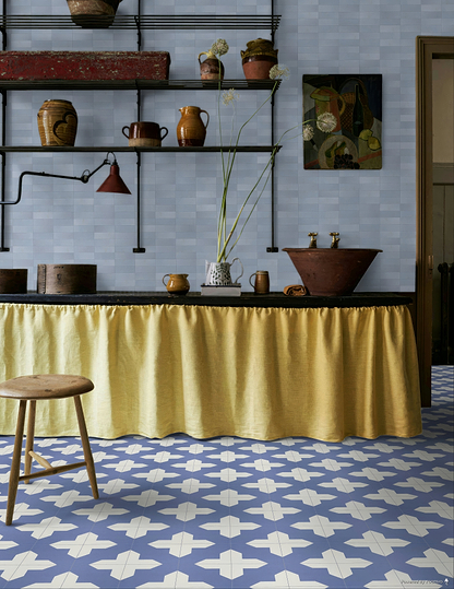 Medina Cornflower Blue Bejmat By Hyperion Tiles