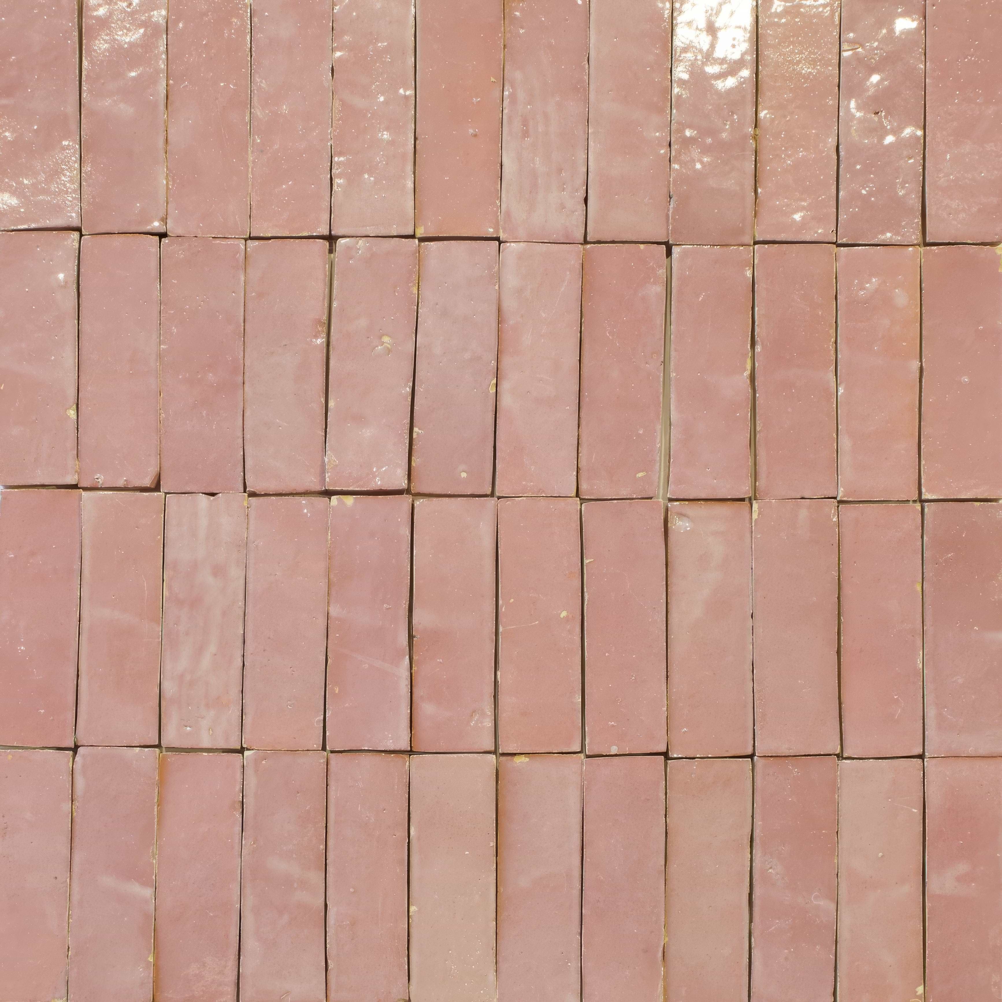 Medina Leather Pale Zellige Rectangle By Hyperion Tiles