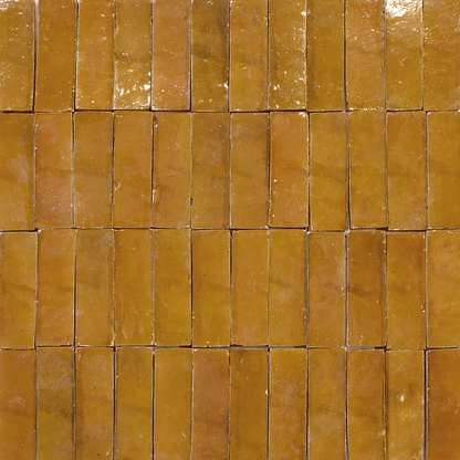 Medina Ochre Zellige Rectangle By Hyperion Tiles