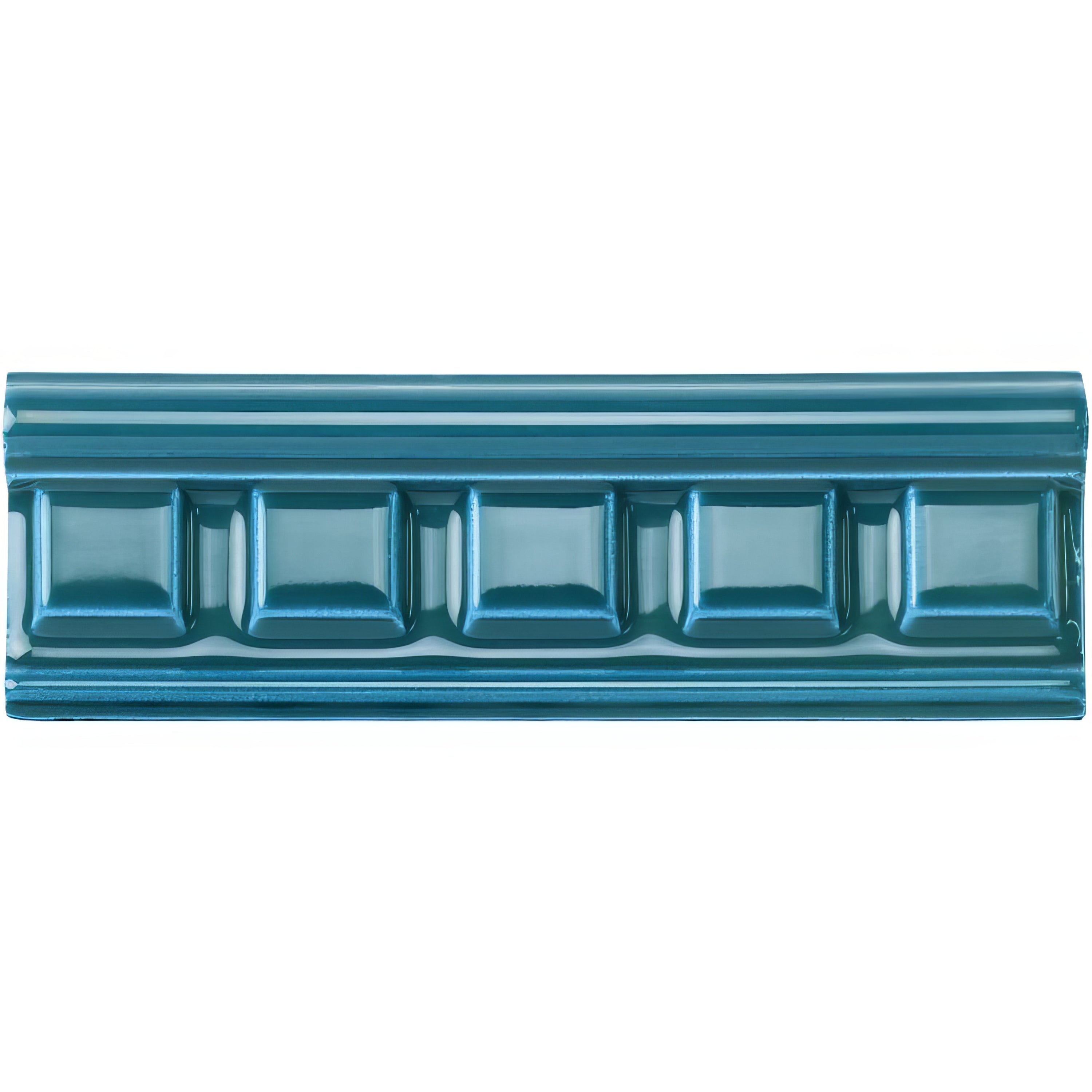 Baroque Blue Dentil Moulding - Hyperion Tiles