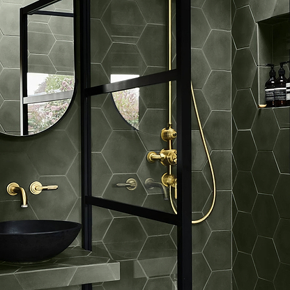 Bay Hexagonal Tile - Hyperion Tiles