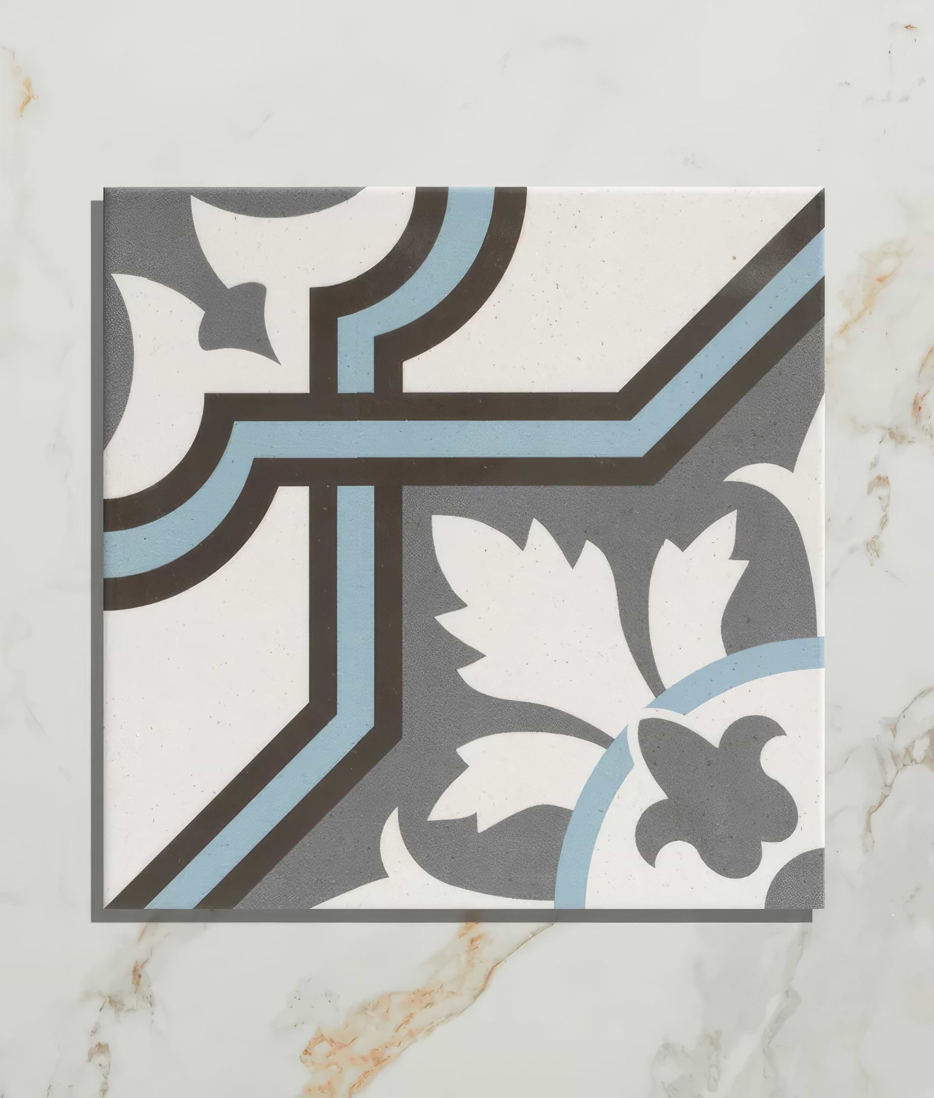 Belleville Porcelain Saint Germain Blue - Hyperion Tiles