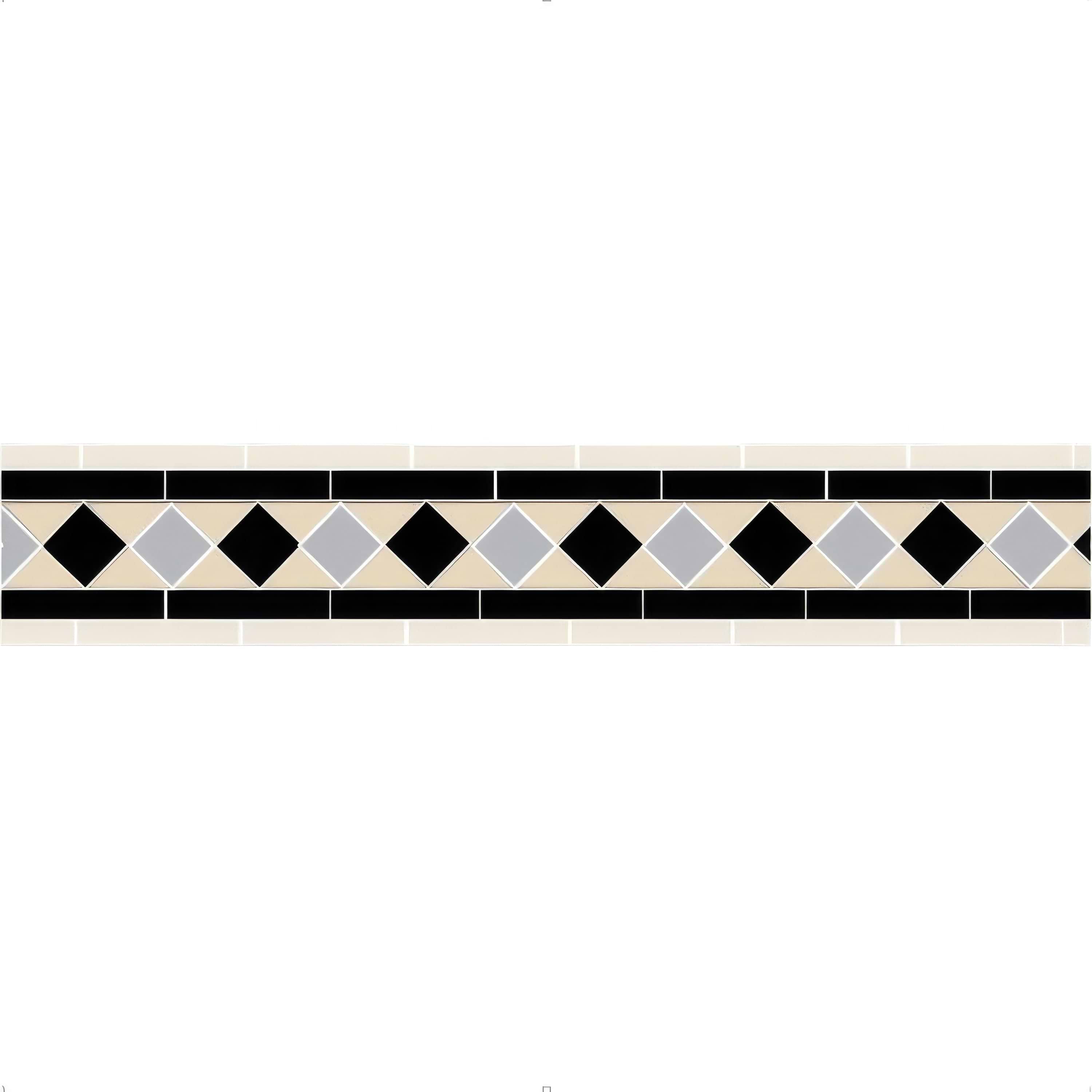 Bennett Dover White, Grey & Black By Hyperion Tiles