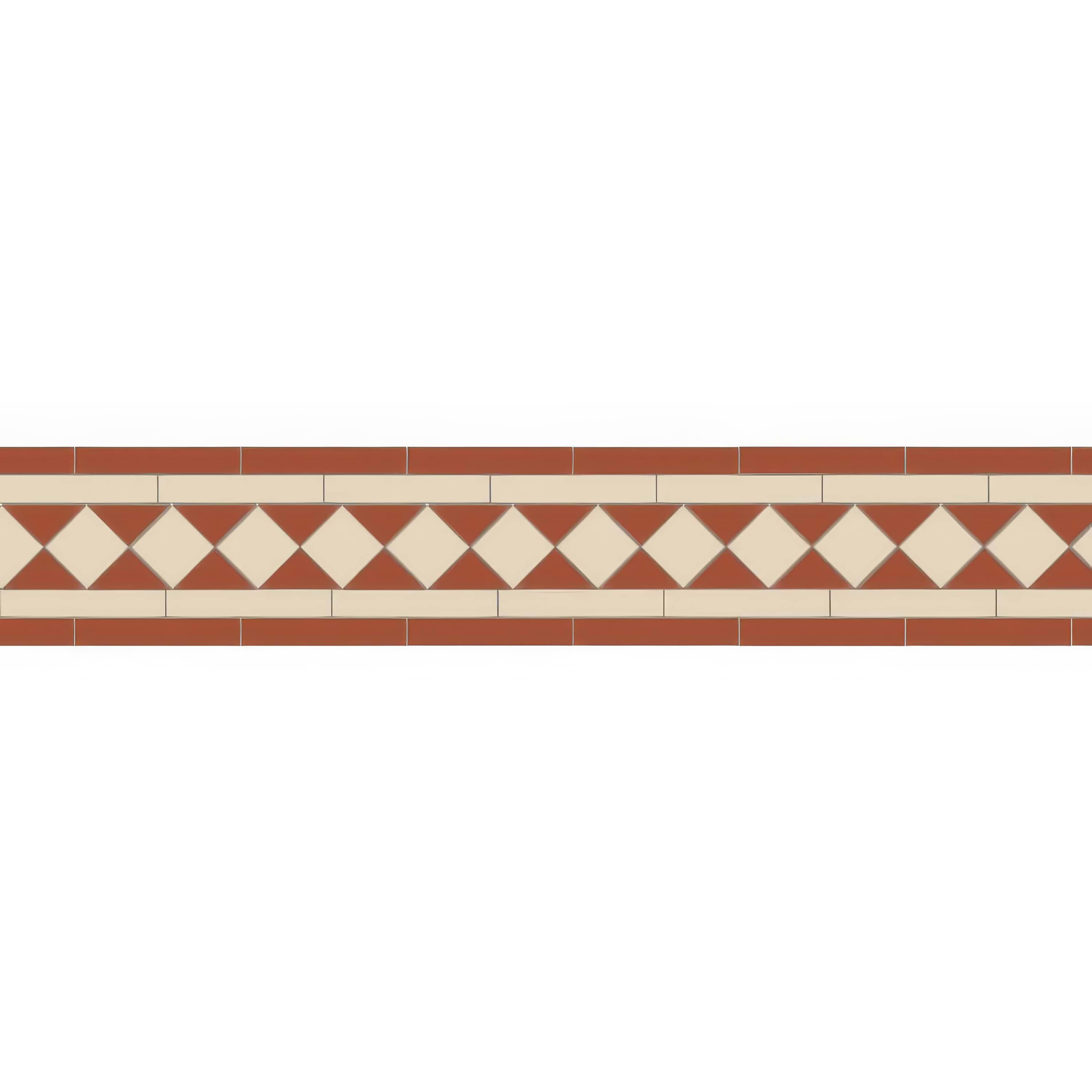 Bennett Red & White By Hyperion Tiles