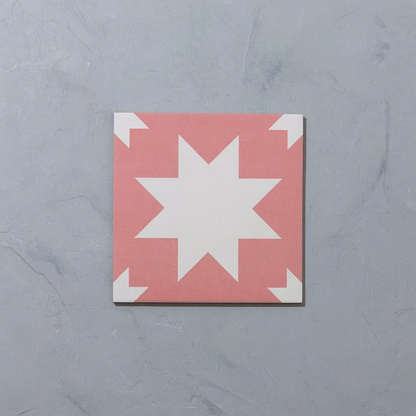 Bert and May Pink Pradena Porcelain - Hyperion Tiles