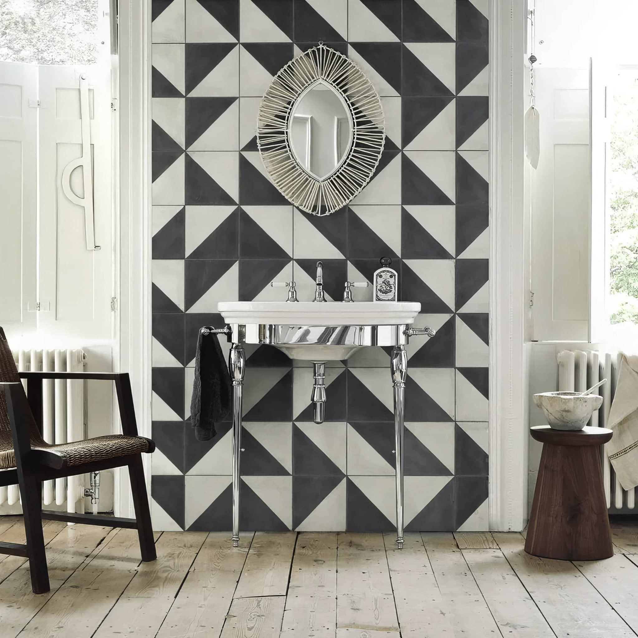 Bert & May Black Alalpardo Porcelain - Hyperion Tiles