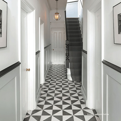 Bert & May Black Alalpardo Porcelain - Hyperion Tiles