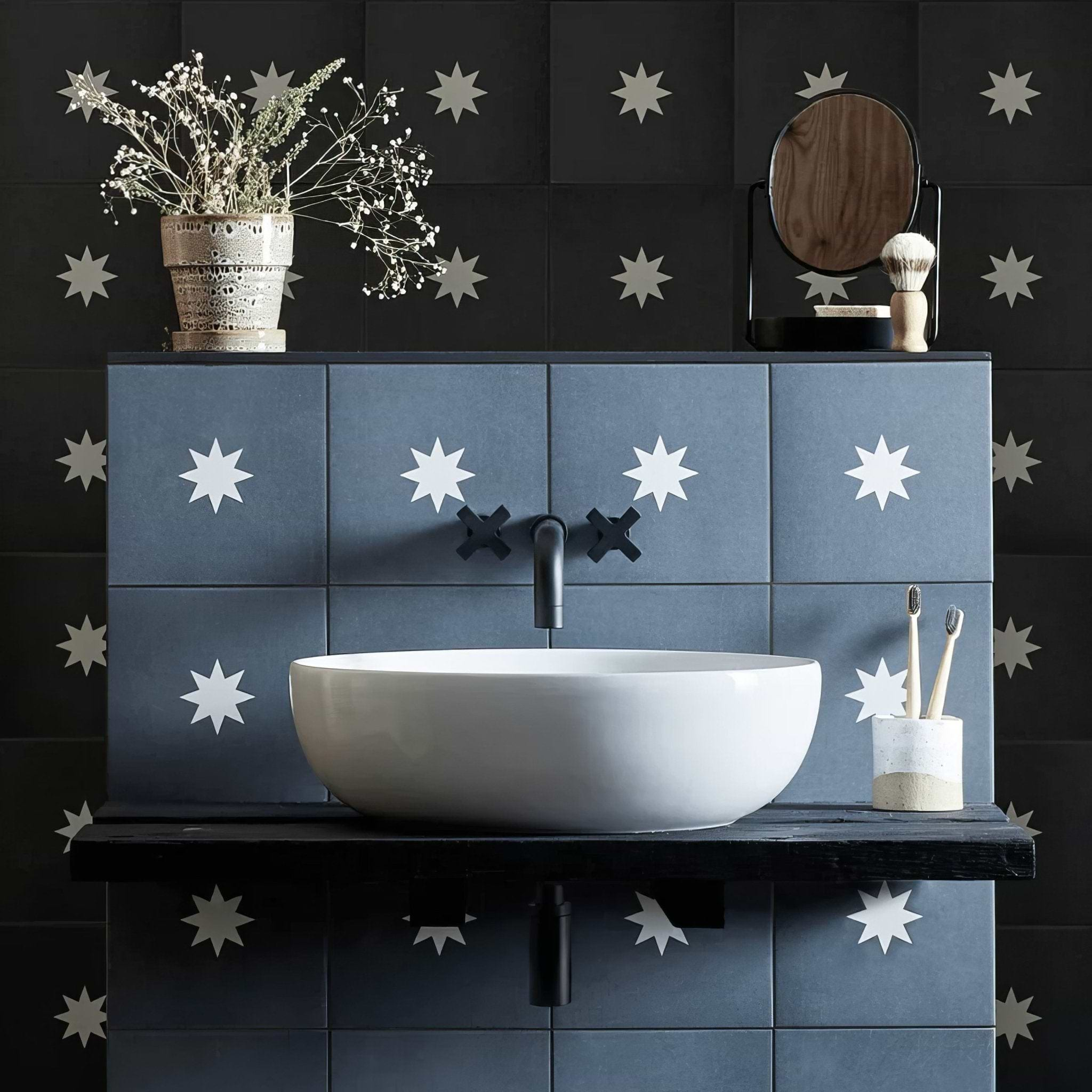 Bert & May Black Luna Porcelain - Hyperion Tiles