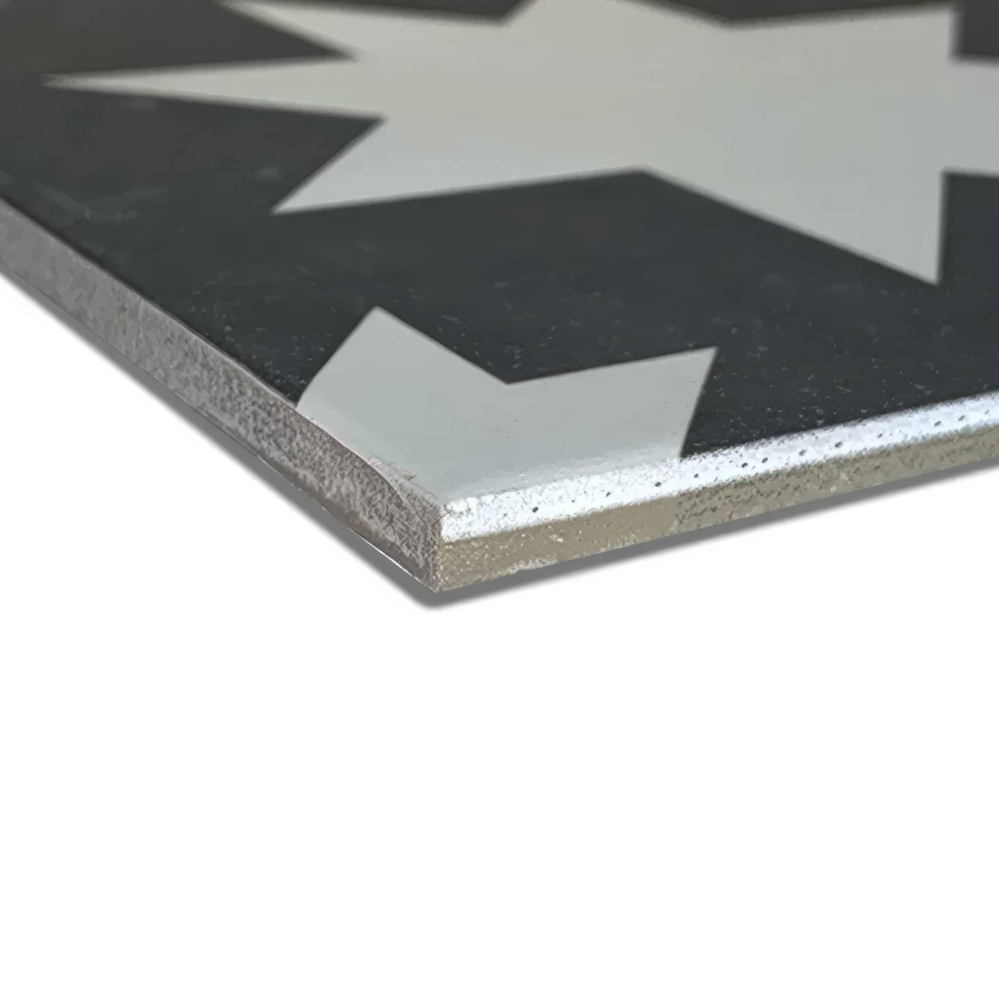 Bert & May Black Pradena Porcelain - Hyperion Tiles