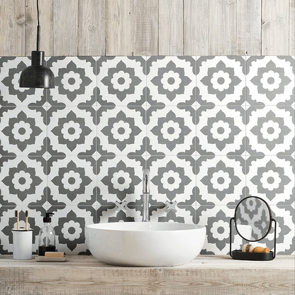 Bert & May Black Santona Porcelain - Hyperion Tiles