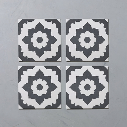 Bert & May Black Santona Porcelain - Hyperion Tiles