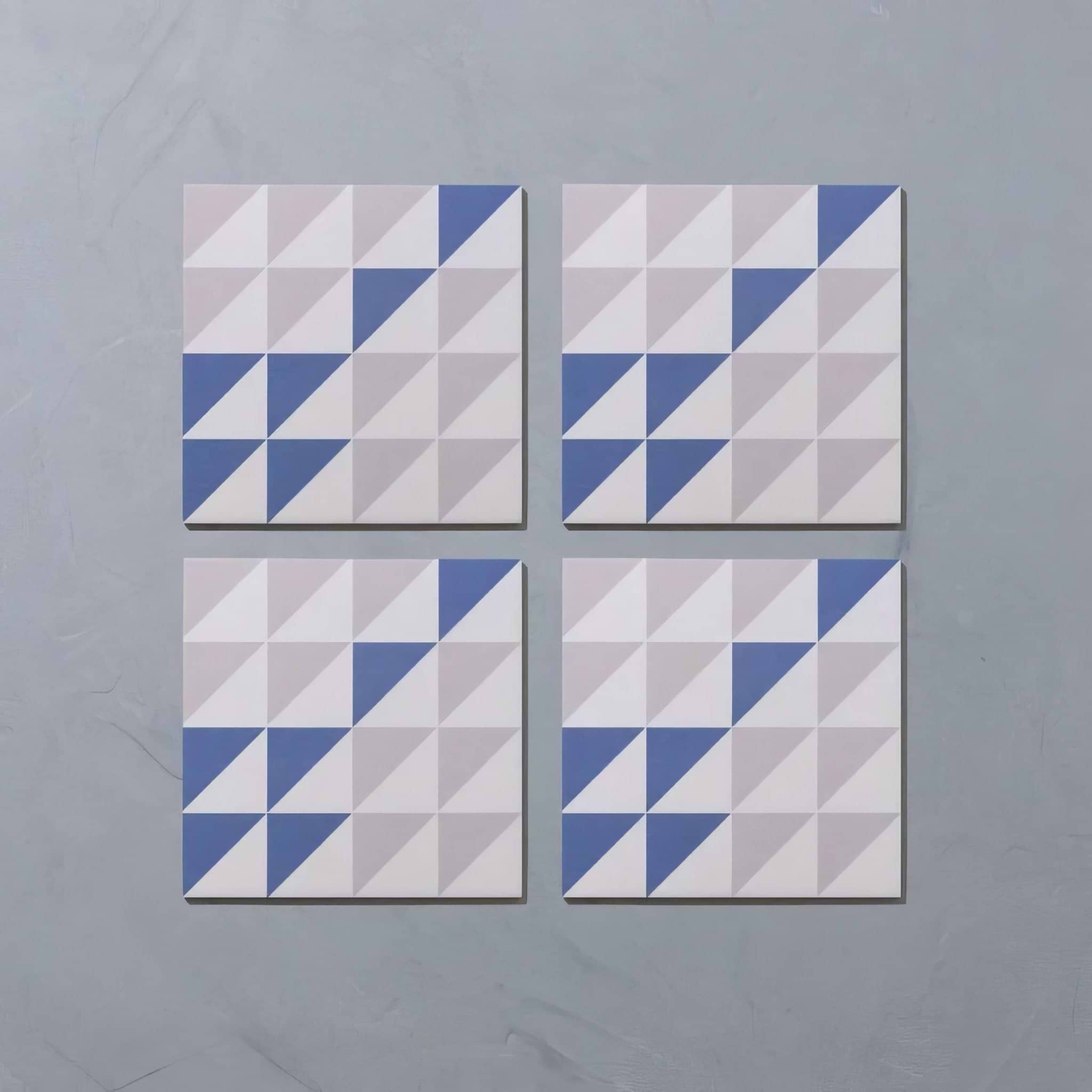 Bert & May Blue Majadas Porcelain - Hyperion Tiles