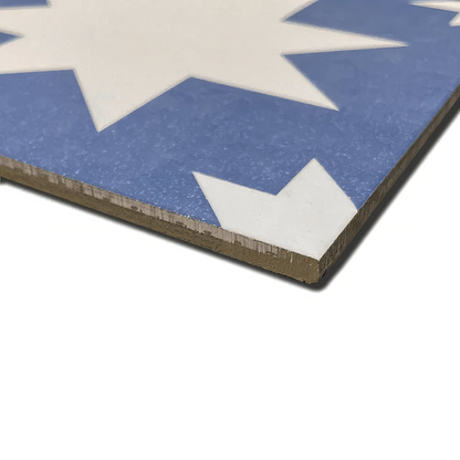 Bert & May Blue Pradena Porcelain - Hyperion Tiles