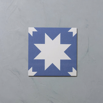 Bert & May Blue Pradena Porcelain - Hyperion Tiles