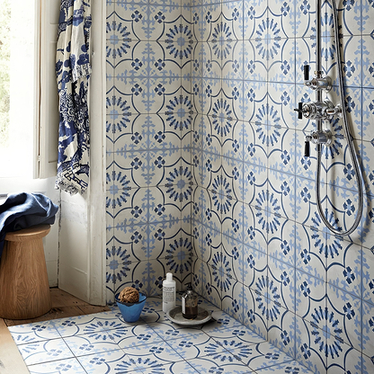 Bert & May Bolonia Navy Porcelain - Hyperion Tiles