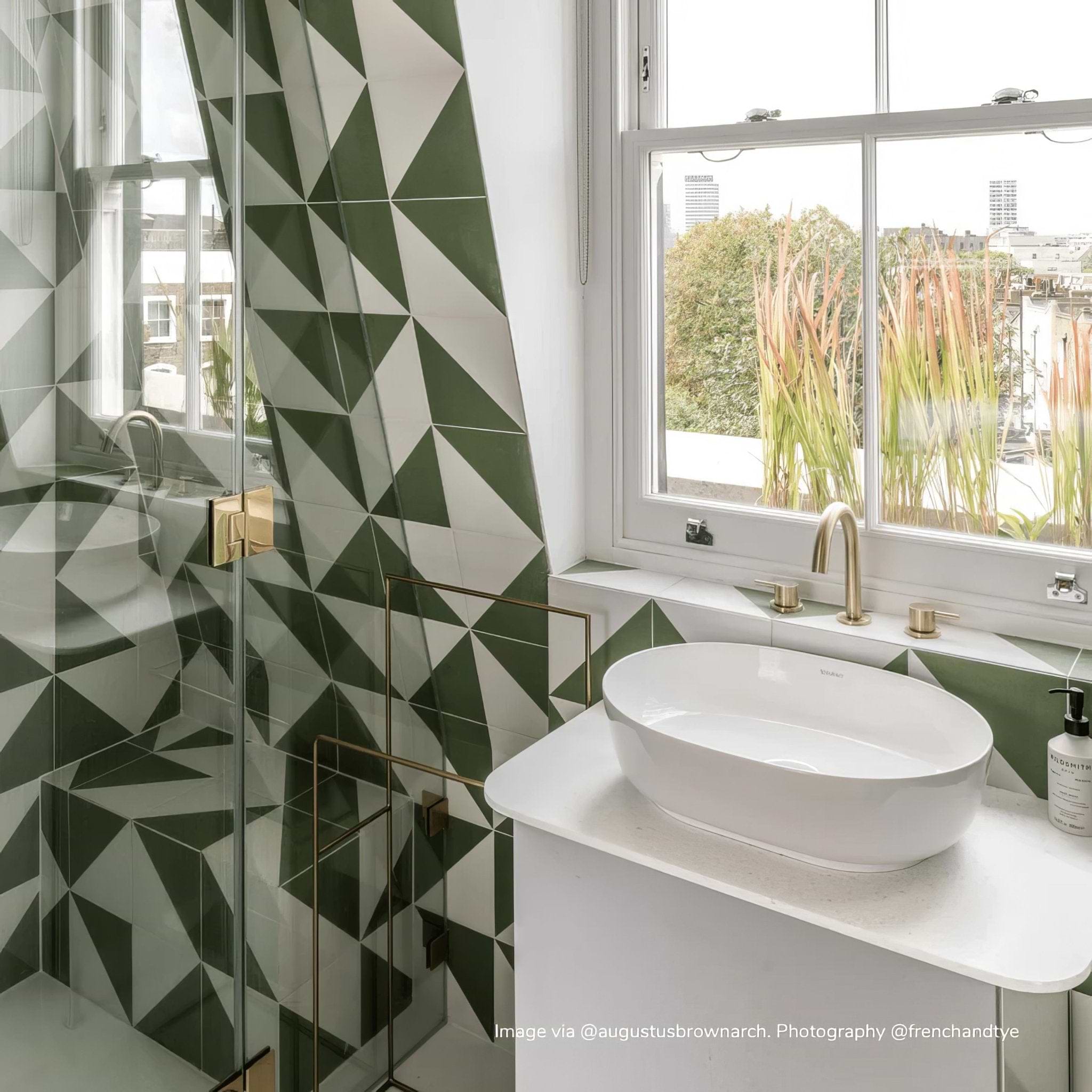 Bert &May Green Alalpardo Porcelain - Hyperion Tiles