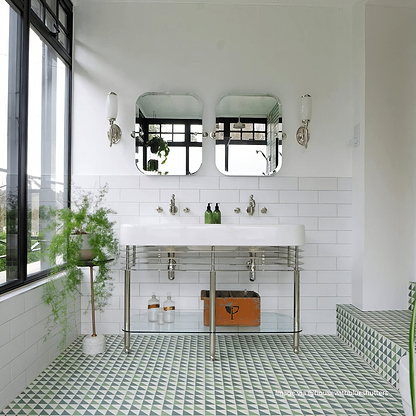 Bert & May Green Majadas Porcelain - Hyperion Tiles