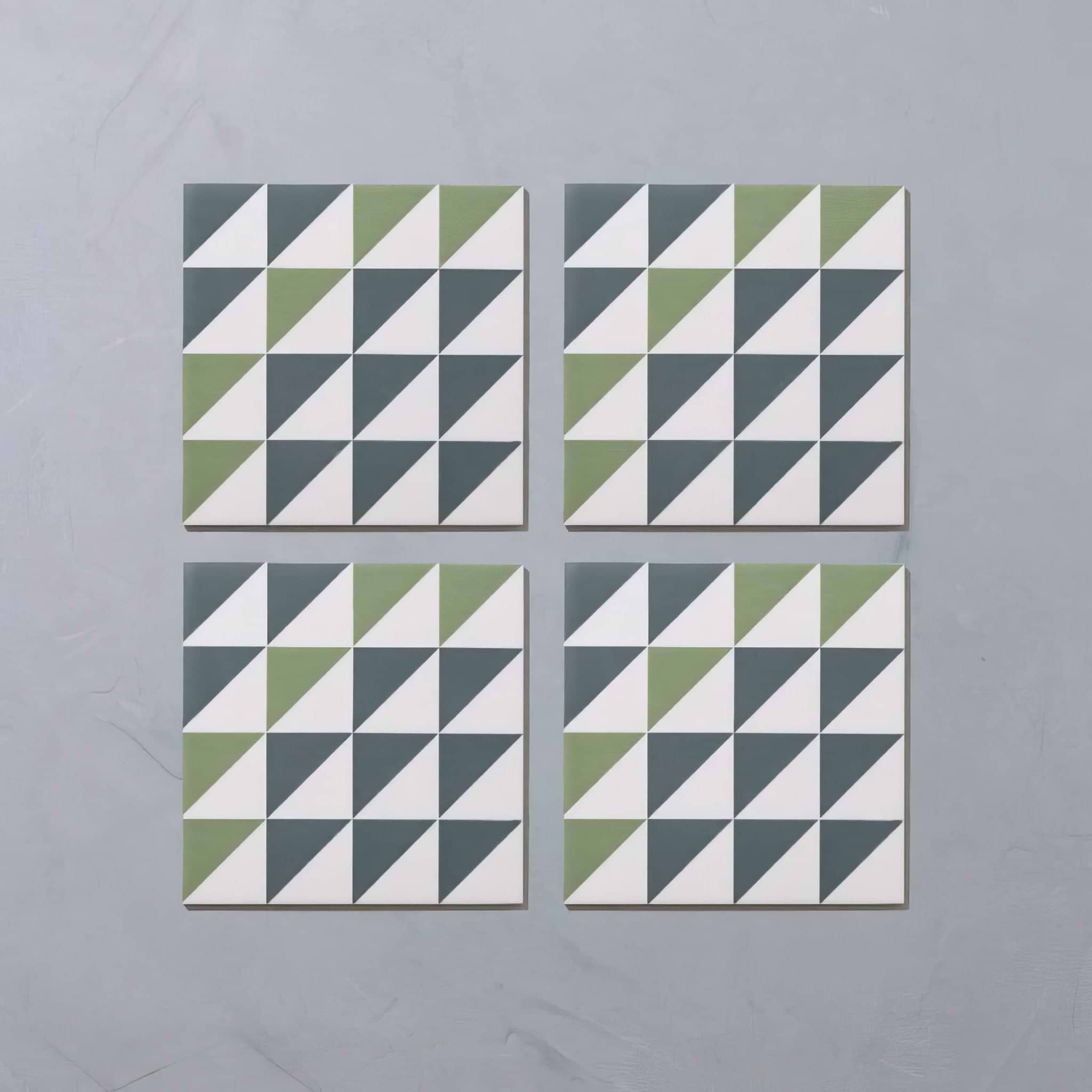 Bert & May Green Majadas Porcelain - Hyperion Tiles
