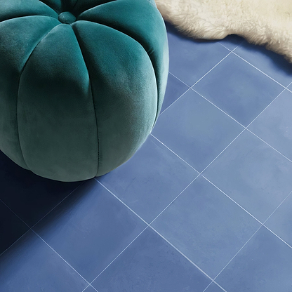 Bert & May Navy Porcelain Plain Tile - Hyperion Tiles