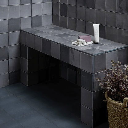 Bert & May Old Iron Porcelain Plain Tile - Hyperion Tiles