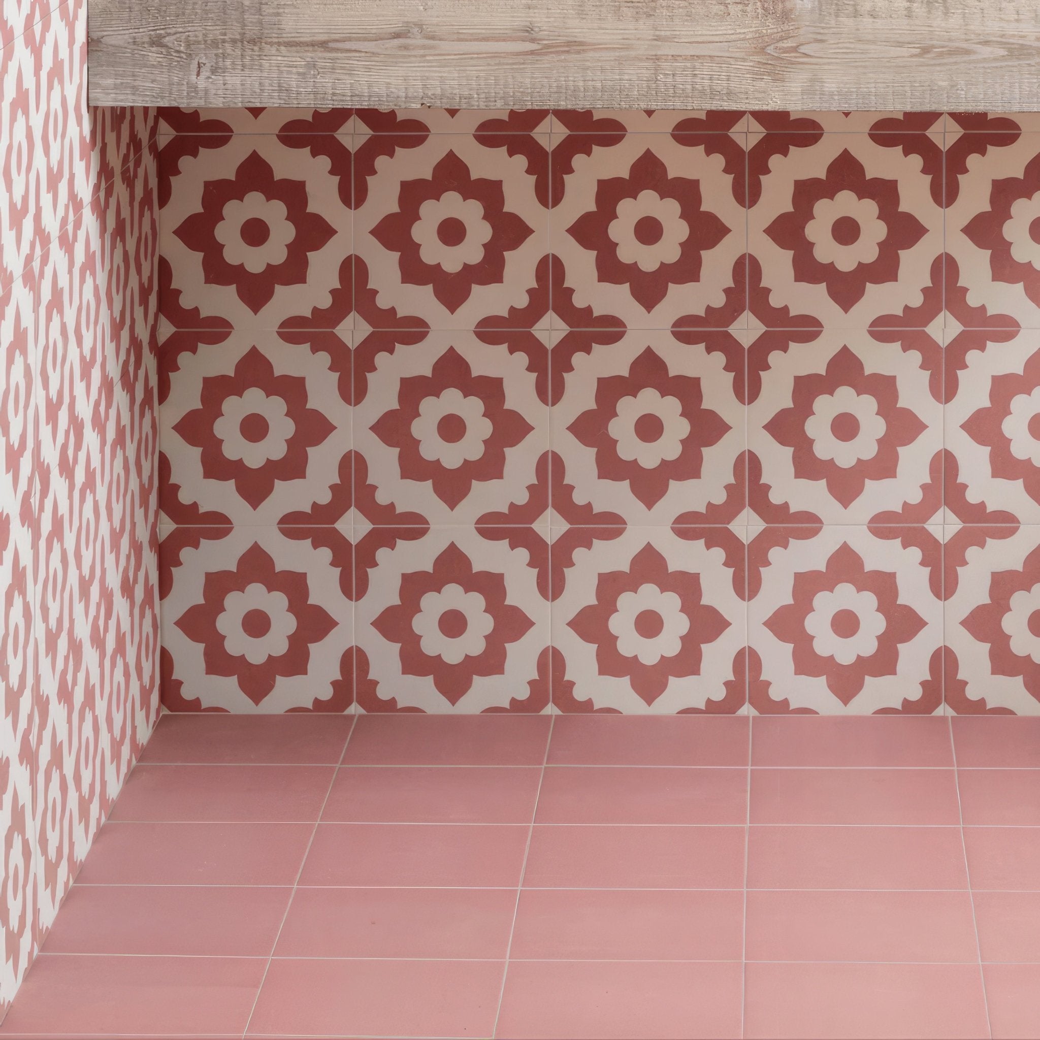 Bert & May Pink Santona Porcelain - Hyperion Tiles