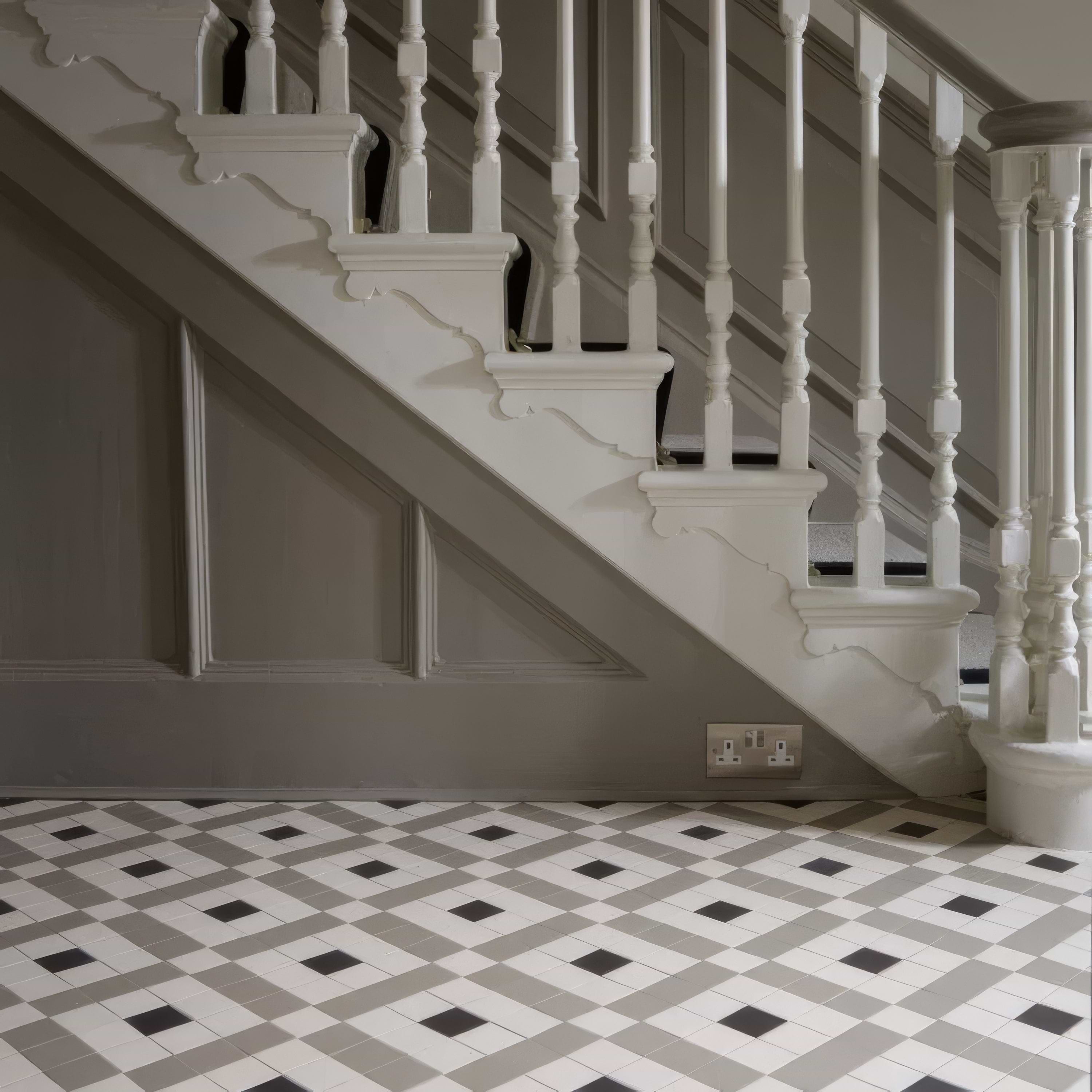 Exeter Black, Dover White & Holkham Dune By Hyperion Tiles