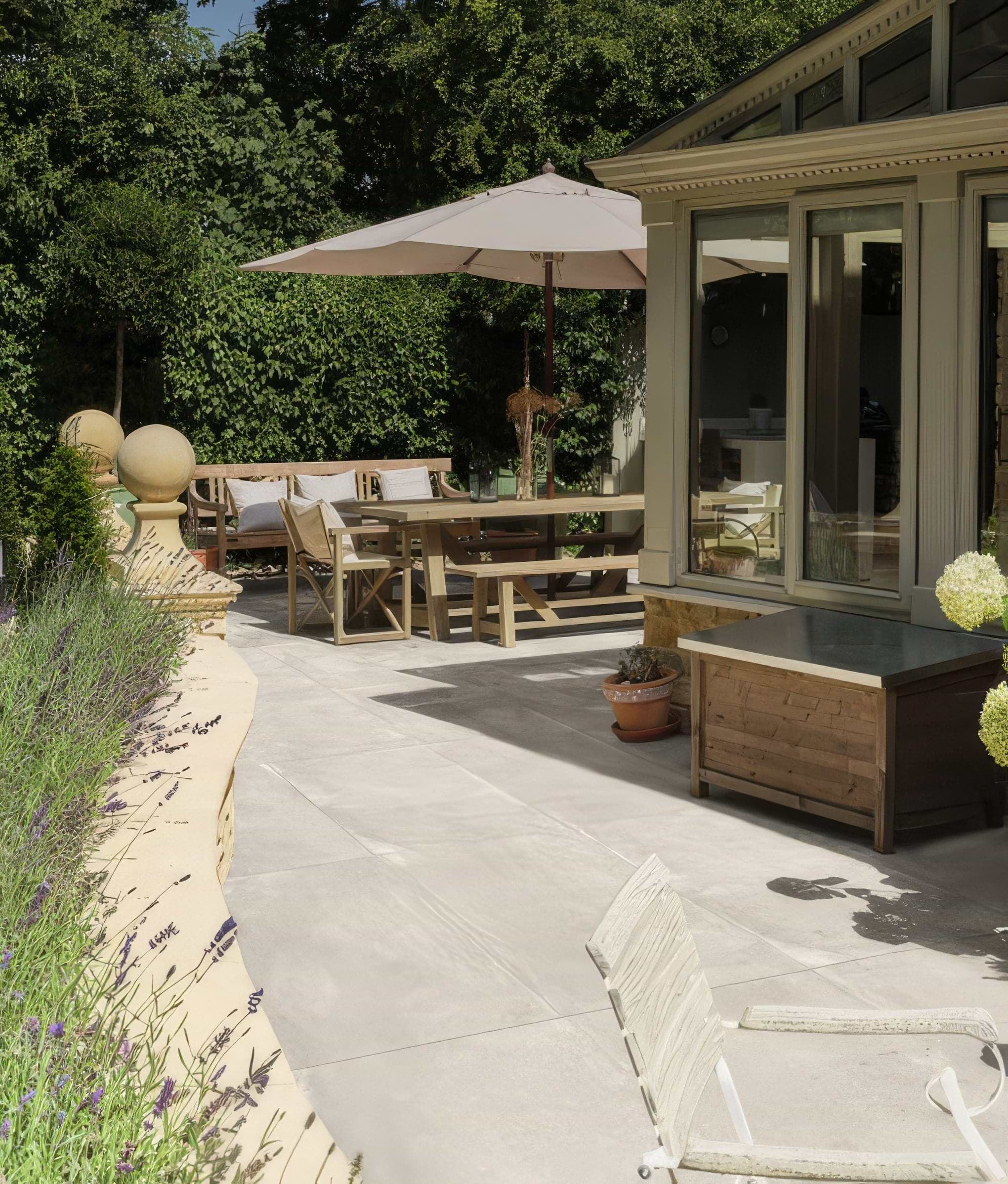 Portare Béton Chic Porcelain Paving Textured By Hyperion Tiles