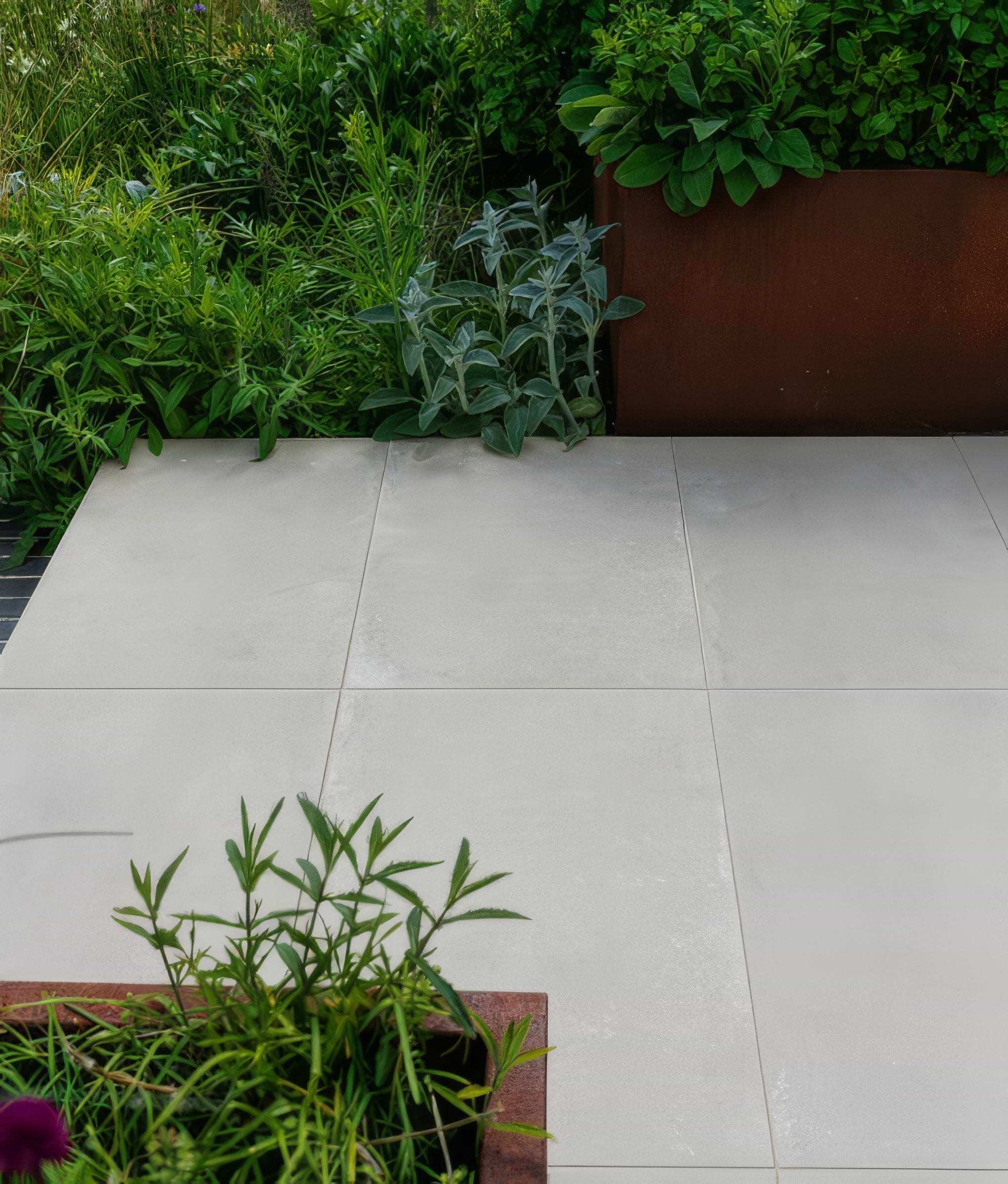 Portare Béton Chic Porcelain Paving Textured By Hyperion Tiles