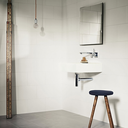 Bilbao Matt White 20 x 50cm - Hyperion Tiles