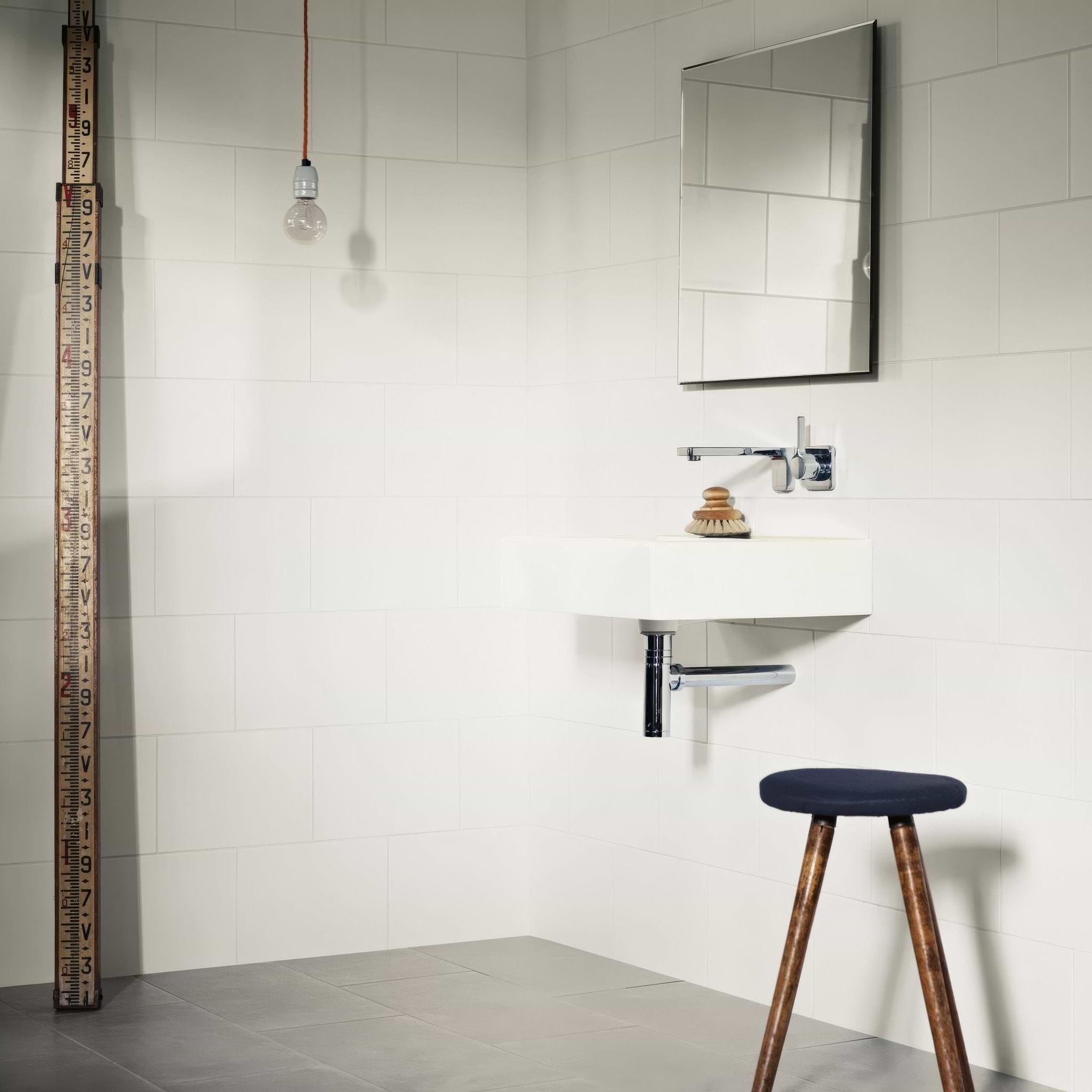 Bilbao Matt White - Hyperion Tiles