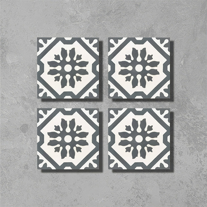 Black Basco Tile - Hyperion Tiles