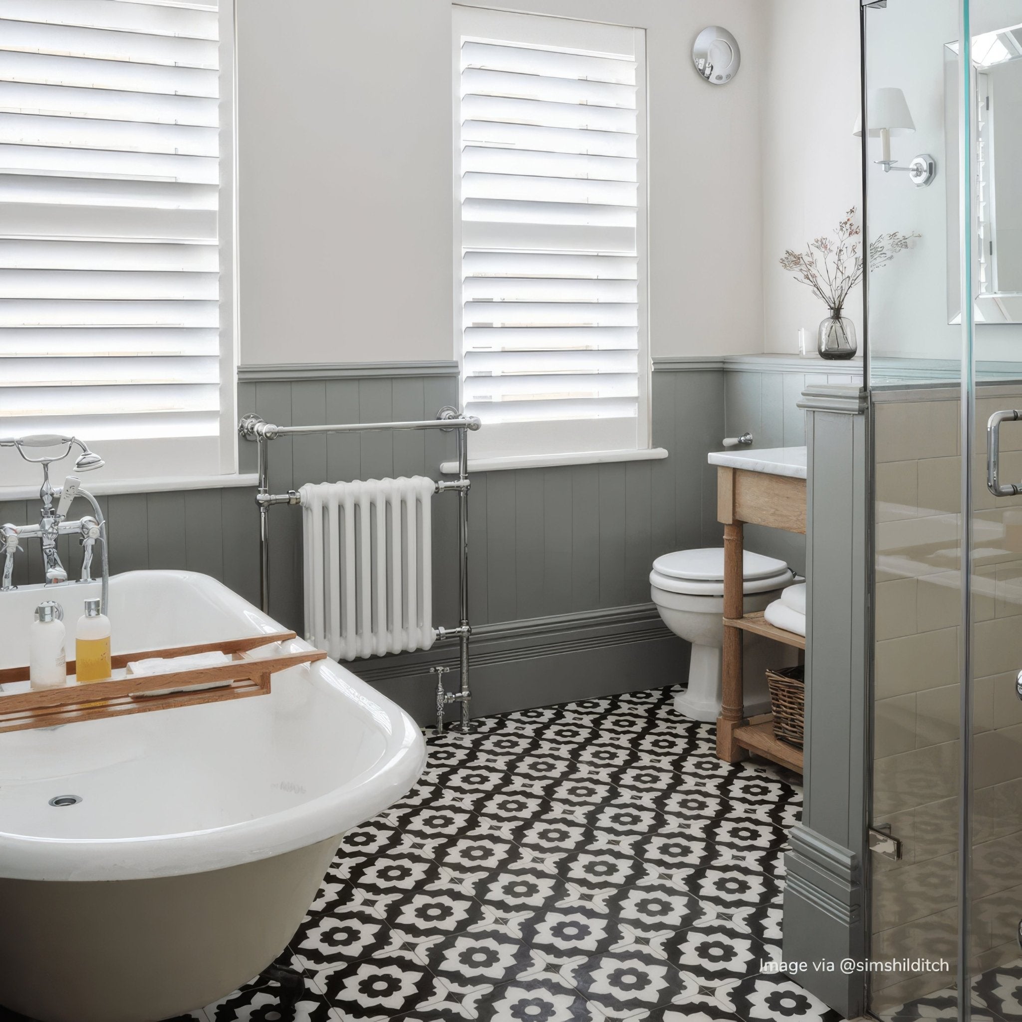 Black Santona Tile - Hyperion Tiles