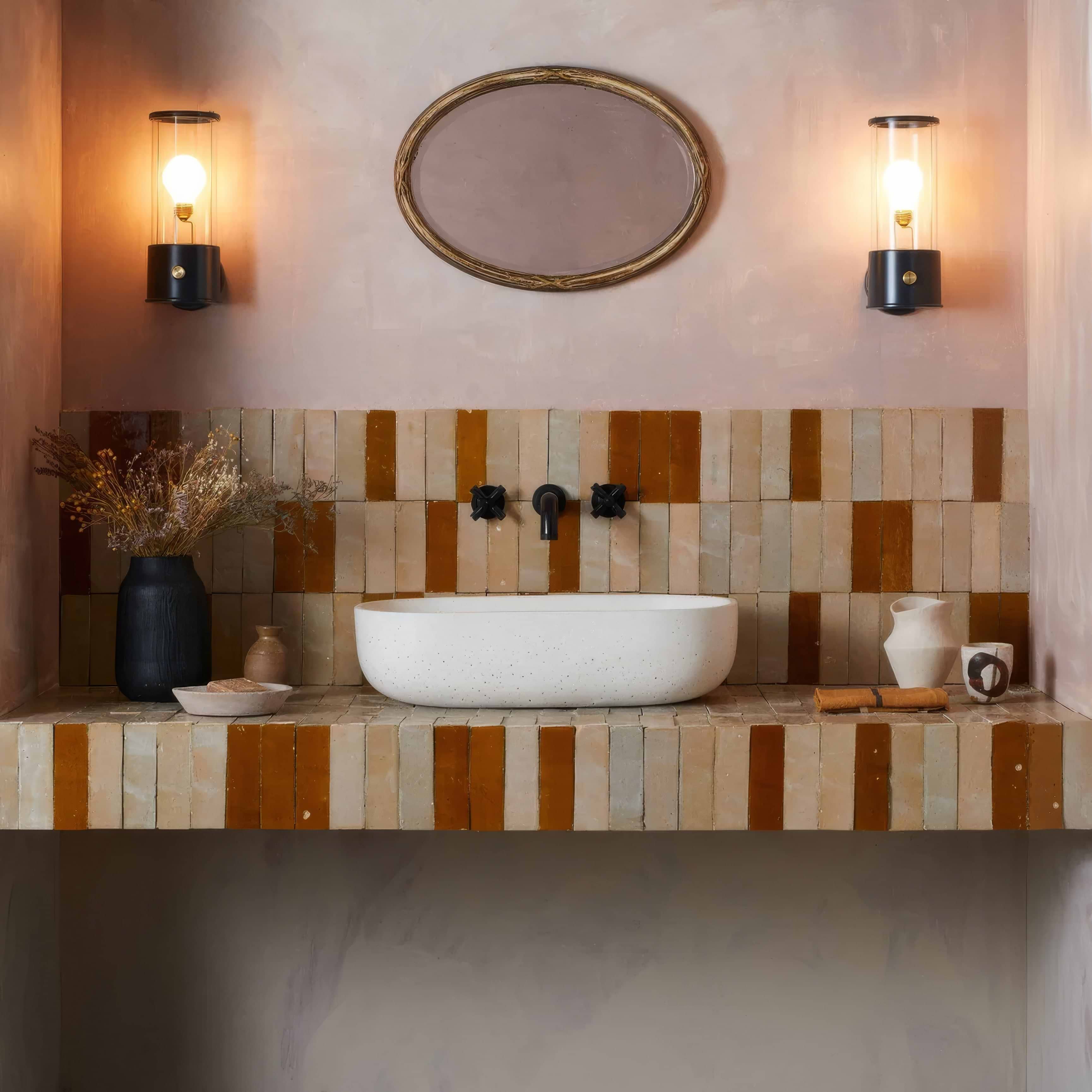 Medina Ochre Bejmat By Hyperion Tiles