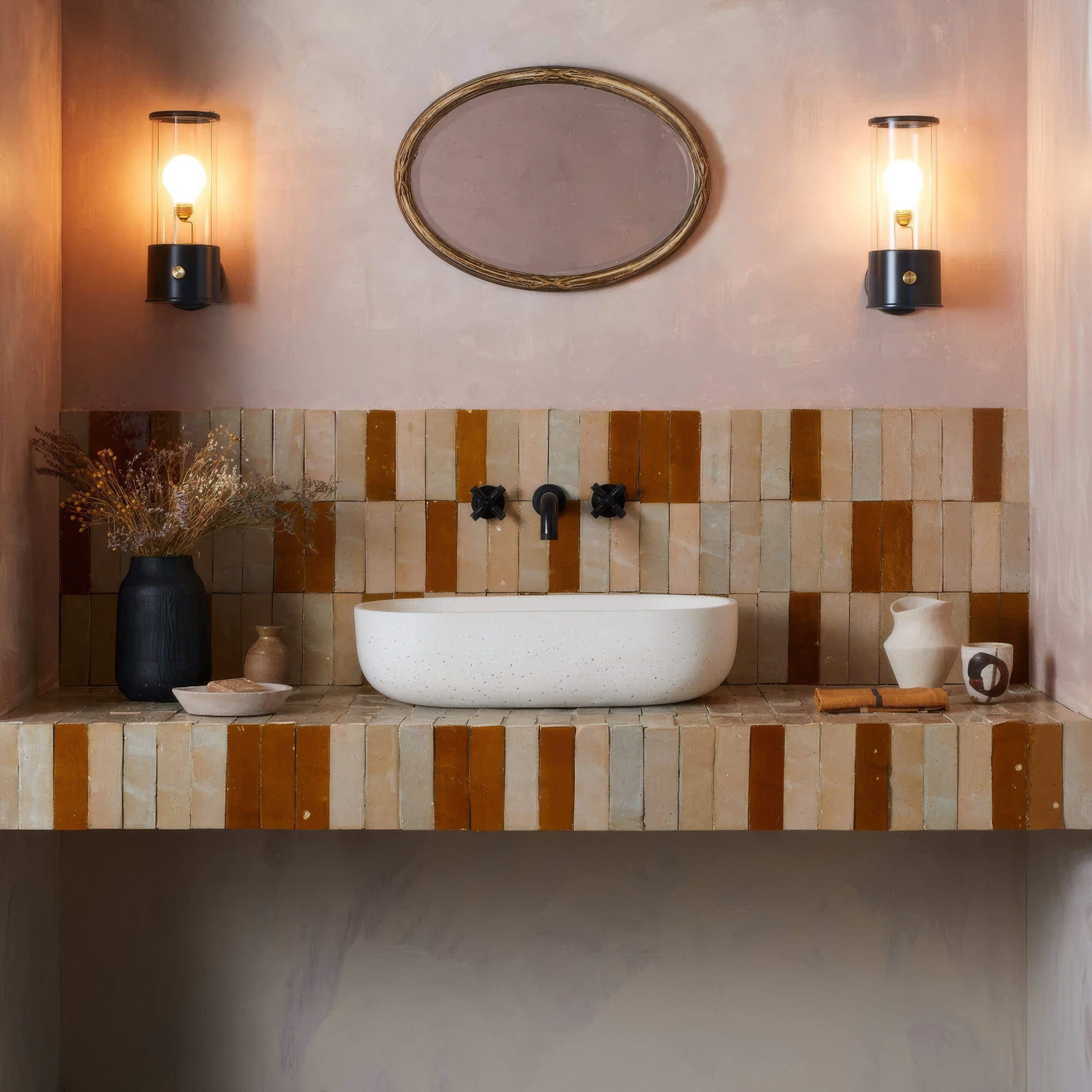 Medina Ochre Bejmat By Hyperion Tiles