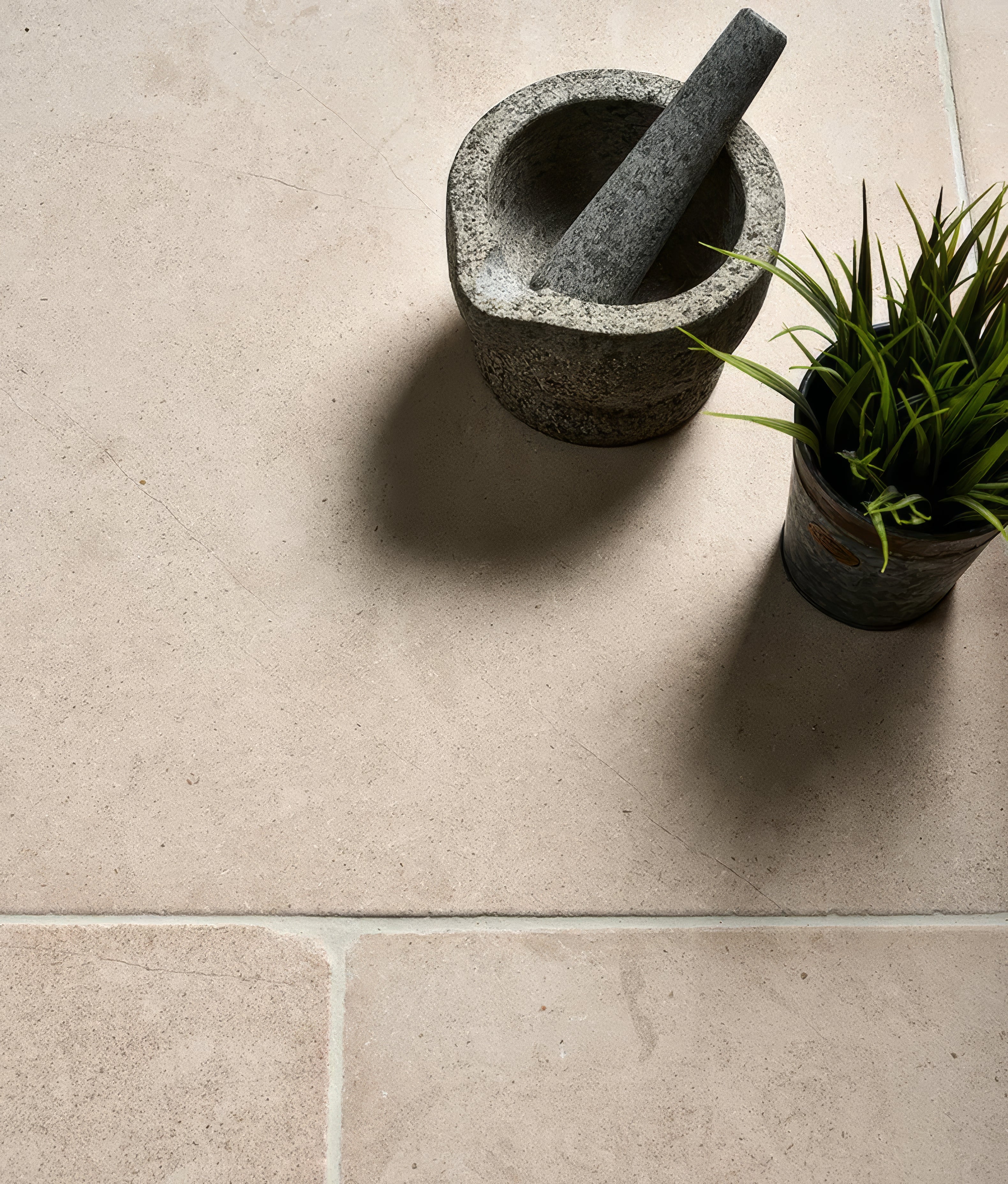 Swanage Limestone Tumbled Finish