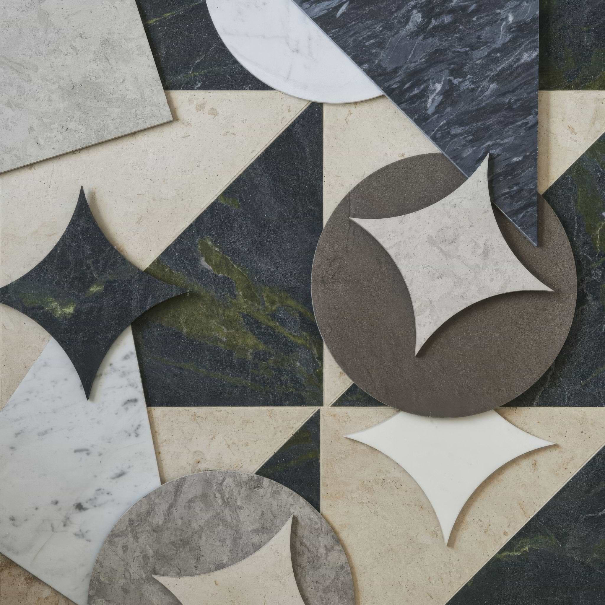 Blends Carrara Star - Hyperion Tiles