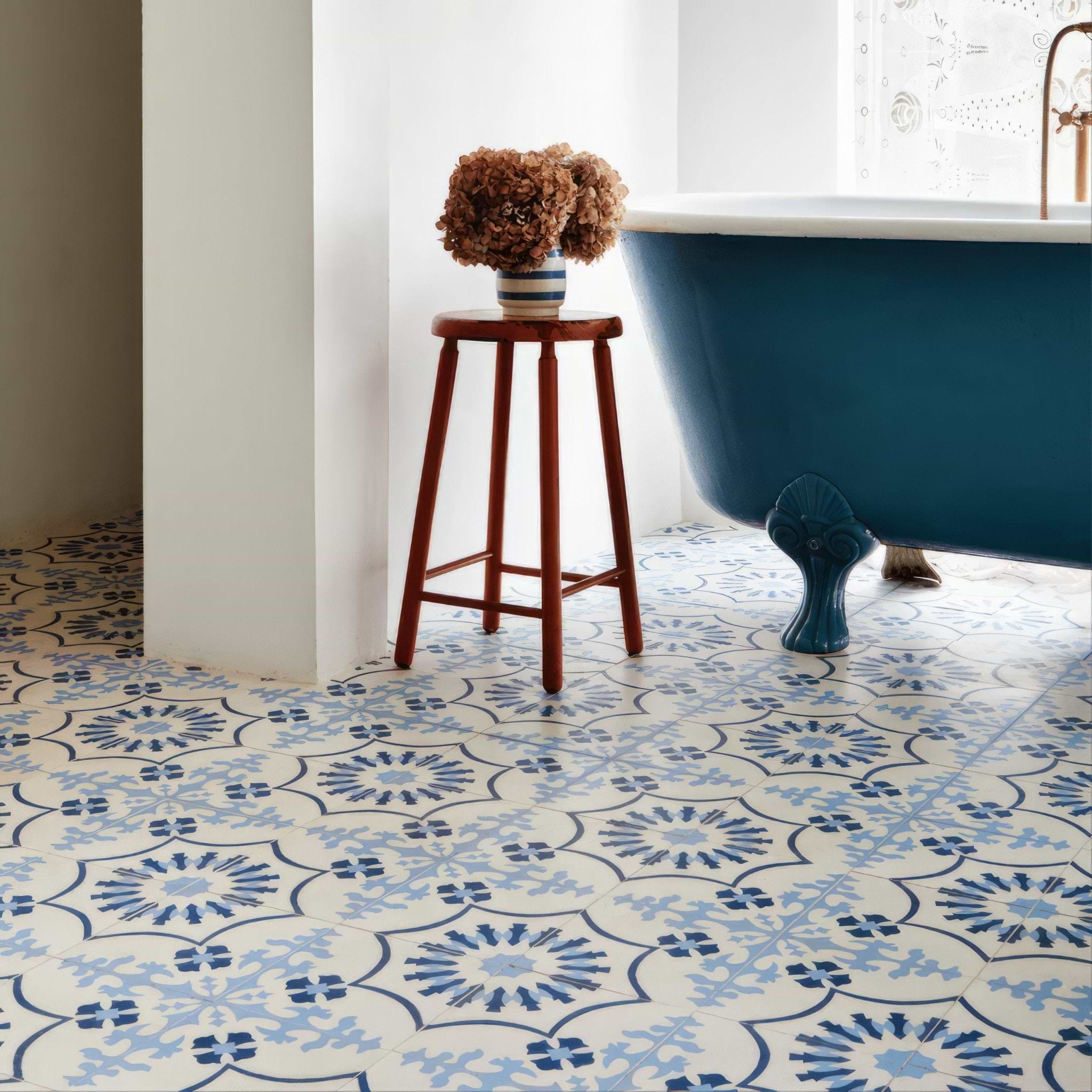 Blue Bolonia Tile - Hyperion Tiles